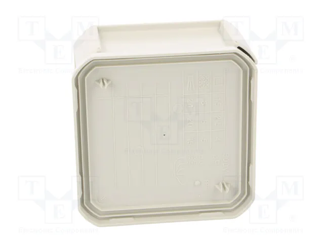 OBO BETTERMANN Caja de conexiones T 40 gris claro OBO BETTERMANN Caja de conexiones T 40 gris claro