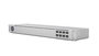 Ubiquiti UniFi Aggregation Switch 8x 10G SFP+, 160 Gbps, Switch Gestionado Capa 2, Profundidad Compacta 4.7", Sin Ventilador