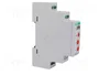 F&F Relé de tiempo PCU-511-DUO SPDT 250VAC/8A