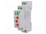 F&F Relé de tiempo PCU-511-DUO SPDT 250VAC/8A