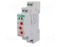 F&F Relé de tiempo PCU-511-DUO SPDT 250VAC/8A
