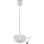 ab+ Lámpara de mesa portátil Abert Saturno blanca