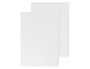 Q-connect Tapa de Encuadernación Cartón DIN A4 Blanco Brillante 250 gr Caja 100 Unidades