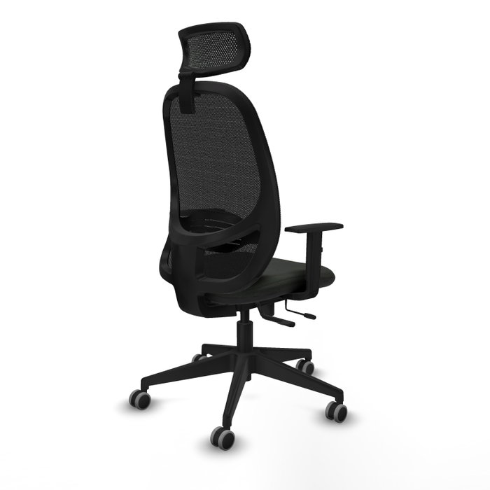 PIQUERAS Y CRESPO Silla de oficina Cilanco con mecanismo Sincro/Traslack, Negra PIQUERAS Y CRESPO Silla de oficina Cilanco con mecanismo Sincro/Traslack, Negra