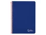 Liderpapel Cuaderno Espiral A4 Witty Tapa Dura 80 Hojas 90gr Pauta 3,5mm Con Margen Color Azul Oscuro