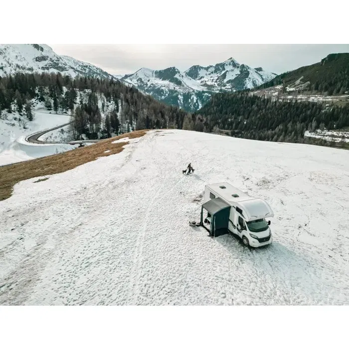 Dometic DOM5056446116886 Toldo Hinchable Winter Air PVC 180 S Ancho 1,8 m Vestíbulo Estático Nieve PVC Weathershield