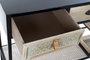 DKD Home Decor Consola Loft Negro Marron 38 x 80 x 120 cm