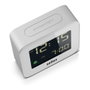 Braun BC 08 W-DCF Reloj Despertador Digital Blanco Formato 12/24h LCD