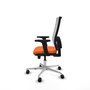 PIQUERAS Y CRESPO Silla de oficina Horna Naranja y Blanco