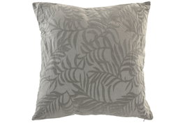 DKD Home Decor Cojín Algodón Jaquard Gris 60x60 cm