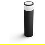 Philips Calla Sockelleuchte White & Color Ambiance, Lámpara de Pedestal para Exteriores, Negro, Extensión Grande