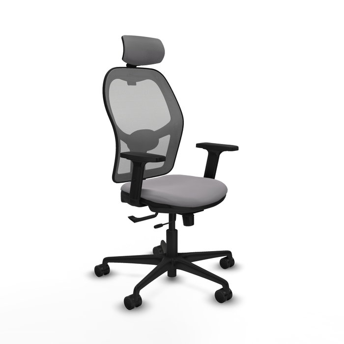 PIQUERAS Y CRESPO Silla de oficina Jorquera Gris con mecanismo Sincro/Traslack PIQUERAS Y CRESPO Silla de oficina Jorquera Gris con mecanismo Sincro/Traslack