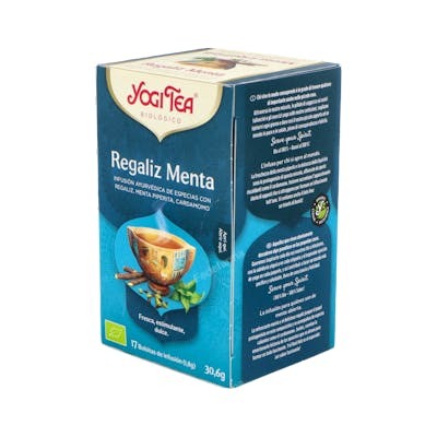 YOGI TEA Infusión Regaliz Menta