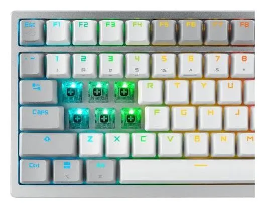 Asus ROG Azoth Teclado Gaming Inalámbrico Blanco RGB Layout Polaco Asus ROG Azoth Teclado Gaming Inalámbrico Blanco RGB Layout Polaco
