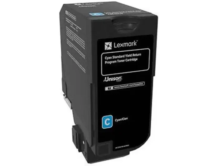 Lexmark 74C2SC0 Tóner Cian XL Lexmark 74C2SC0 Tóner Cian XL