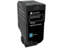 Lexmark 74C2SC0 Tóner Cian XL
