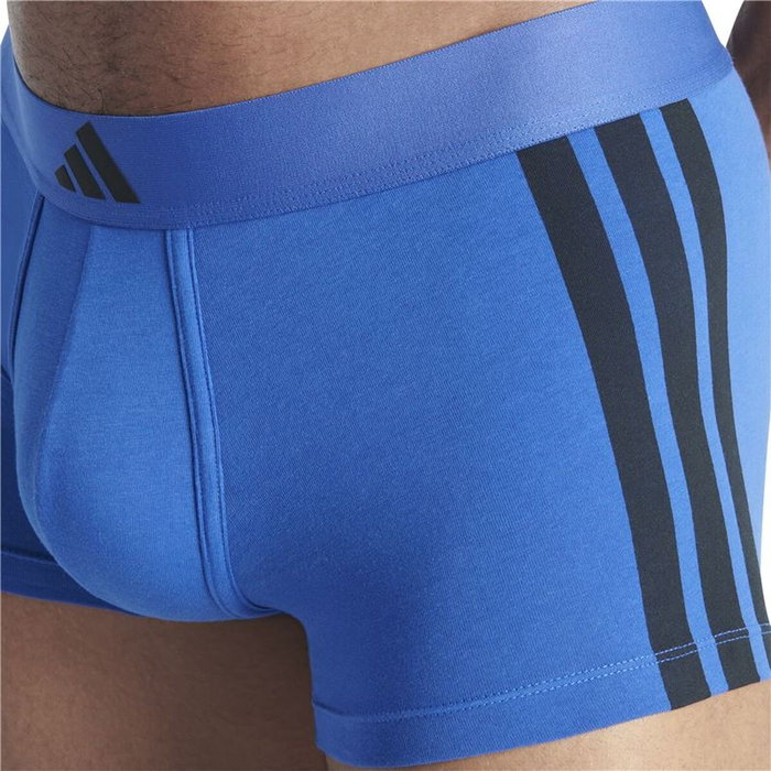 Bóxer de Hombre Adidas Low Rise 3 Stripes 2P Active Flex 2 Piezas S Bóxer de Hombre Adidas Low Rise 3 Stripes 2P Active Flex 2 Piezas S