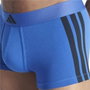 Bóxer de Hombre Adidas Low Rise 3 Stripes 2P Active Flex 2 Piezas S