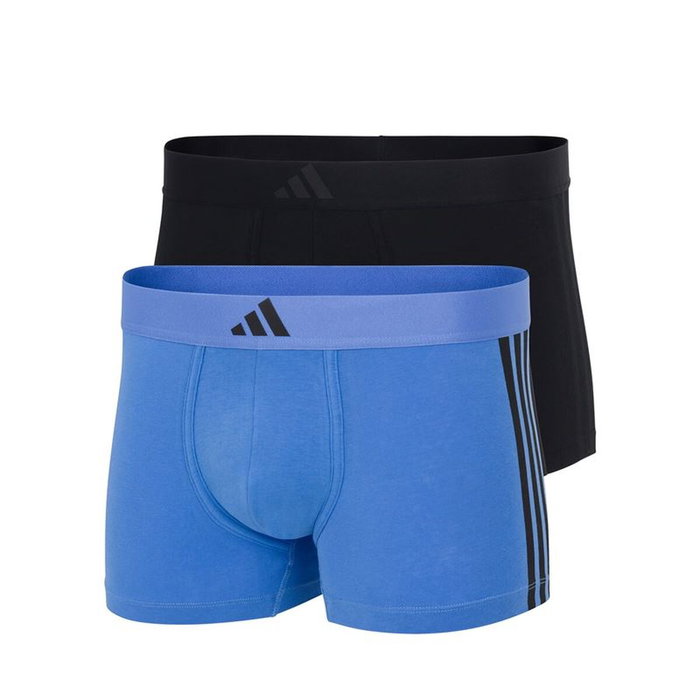 Bóxer de Hombre Adidas Low Rise 3 Stripes 2P Active Flex 2 Piezas S Bóxer de Hombre Adidas Low Rise 3 Stripes 2P Active Flex 2 Piezas S