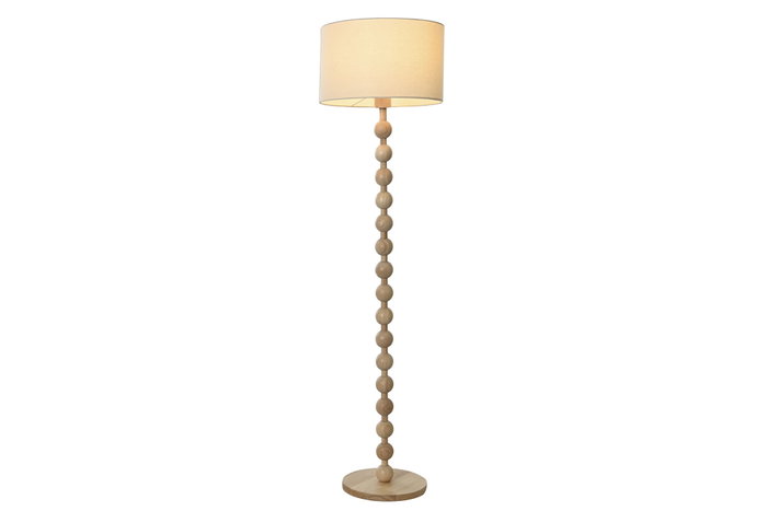 DKD Home Decor Lámpara Pie Urban Marron 40 x 150 x 40 cm