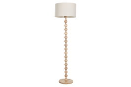 DKD Home Decor Lámpara Pie Urban Marron 40 x 150 x 40 cm