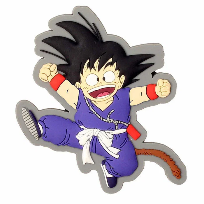 8435450249624 Iman de Relieve con Goku de Dragon Ball Z - Figura de Colección