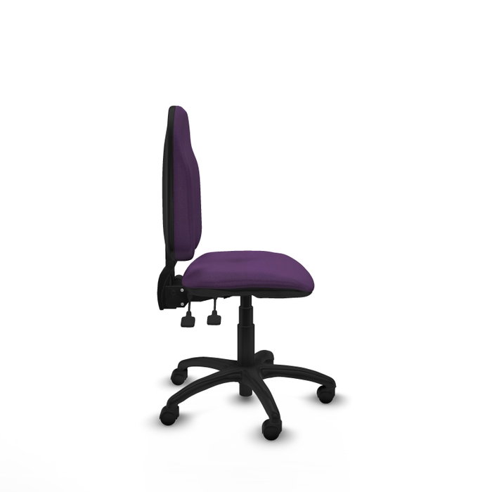 PIQUERAS Y CRESPO Silla de oficina Algarra Morada sin brazos PIQUERAS Y CRESPO Silla de oficina Algarra Morada sin brazos
