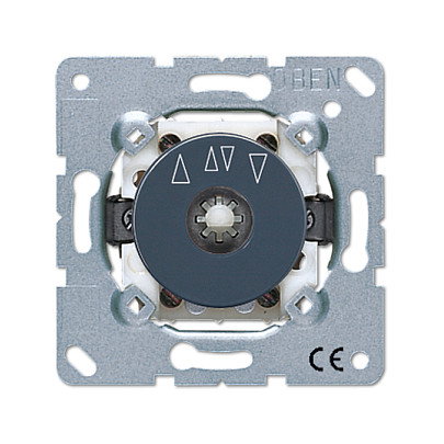 Jung 1234.10 Interruptor rotativo 1P metálico Jung 1234.10 Interruptor rotativo 1P metálico