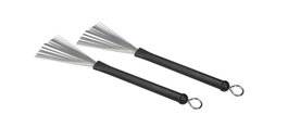 Hayman Escobillas de Metal Retráctiles con Mango de Goma