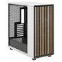 Fractal Design North XL - Caja PC Gaming Midi Tower (ATX/E-ATX) en Color Blanco Tiza con Panel Frontal de Madera, Incluye 3 Ventiladores 140 mm