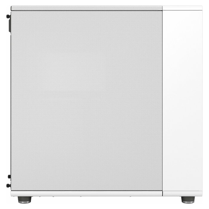 Fractal Design North XL - Caja PC Gaming Midi Tower (ATX/E-ATX) en Color Blanco Tiza con Panel Frontal de Madera, Incluye 3 Ventiladores 140 mm