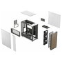 Fractal Design North XL - Caja PC Gaming Midi Tower (ATX/E-ATX) en Color Blanco Tiza con Panel Frontal de Madera, Incluye 3 Ventiladores 140 mm