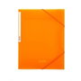 Pardo Carpeta Studio Style PP naranja con solapas