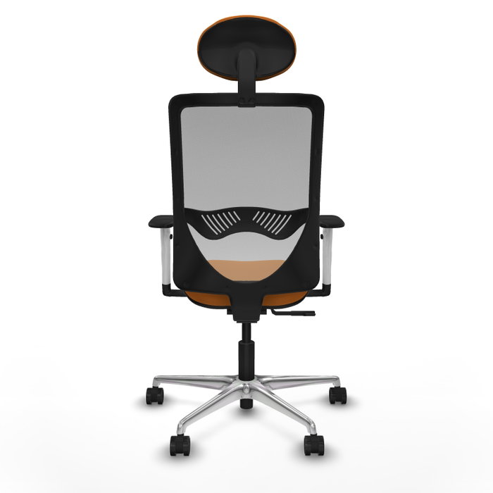 PIQUERAS Y CRESPO Silla de oficina Zulema Naranja y Gris PIQUERAS Y CRESPO Silla de oficina Zulema Naranja y Gris
