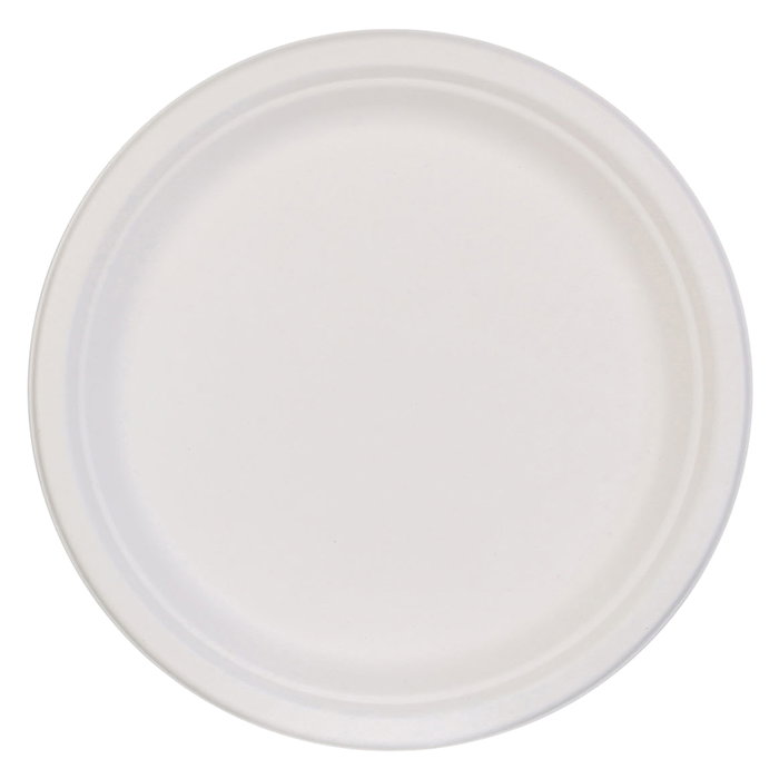 Cook Concept Juego 10 Platos Caña Azúcar Eco Concept 25 cm Biodegradable Apto Microondas