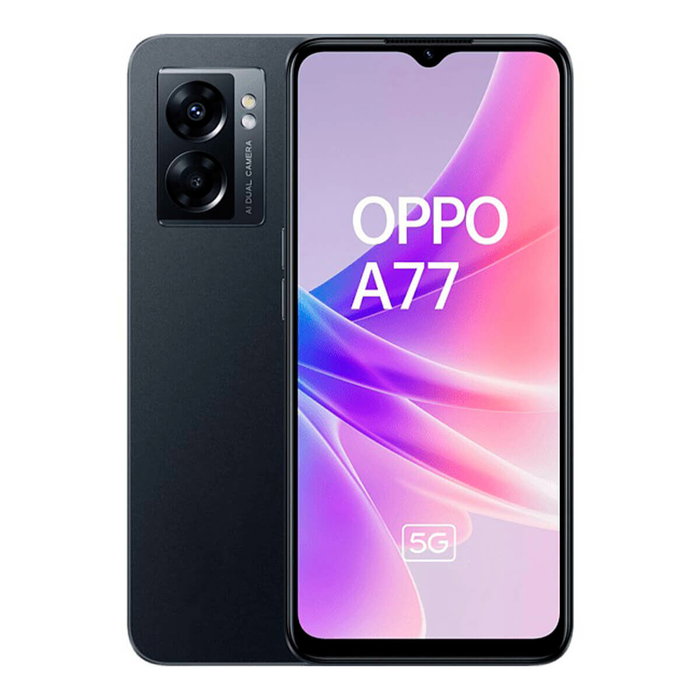 Smartphone Oppo A77 5G 6,56" 6 GB RAM 128 GB Negro Smartphone Oppo A77 5G 6,56" 6 GB RAM 128 GB Negro
