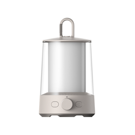 Xiaomi BHR7349GL Linterna de Camping a Pilas, LED, 230 lm, IP54, Batería Ión de Litio, Carga USB, Color Crema/Blanco
