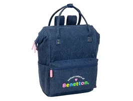 Mochila para Portátil Benetton benetton 27 x 40 x 19 cm