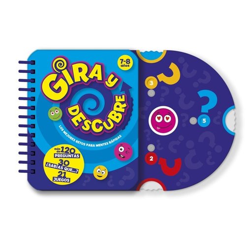 IMAGILAND Juego Gira y Descubre 7-8 años IMAGILAND Juego Gira y Descubre 7-8 años