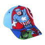 Gorra Set Gafas De Sol Avengers Hulk Azul 53 cm