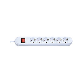 Bachmann SMART Regleta 6x Schuko Blanco 5m