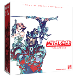 Asmodee | Metal Gear Solid: El juego de mesa - Juego cooperativo de sigilo e infiltración basado en el videojuego, campaña de 14 misiones con miniaturas