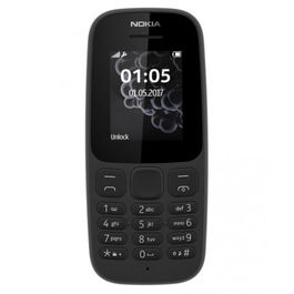 Teléfono Móvil Nokia 105 DualSIM 1,45" Negro