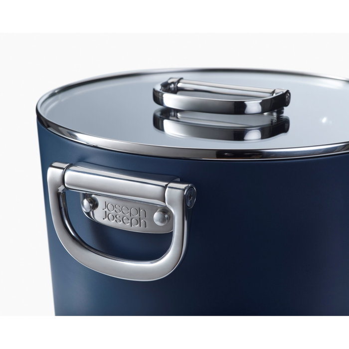 Joseph Joseph Space Fold Olla para Sopa con Tapa 25 cm Azul