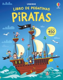 USBORNE, PIRATAS - LIBROS DE PEGATINAS