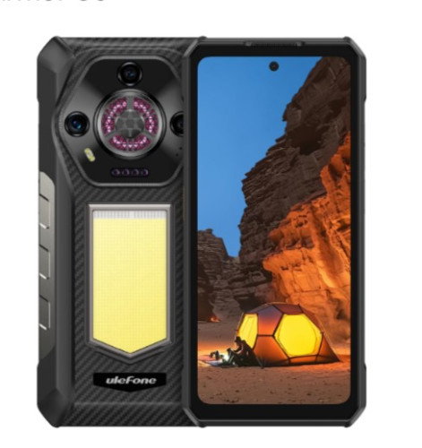 Smartphone Ulefone ARMOR 30 6,67" Mediatek Dimensity 700 12 GB RAM 512 GB Negro