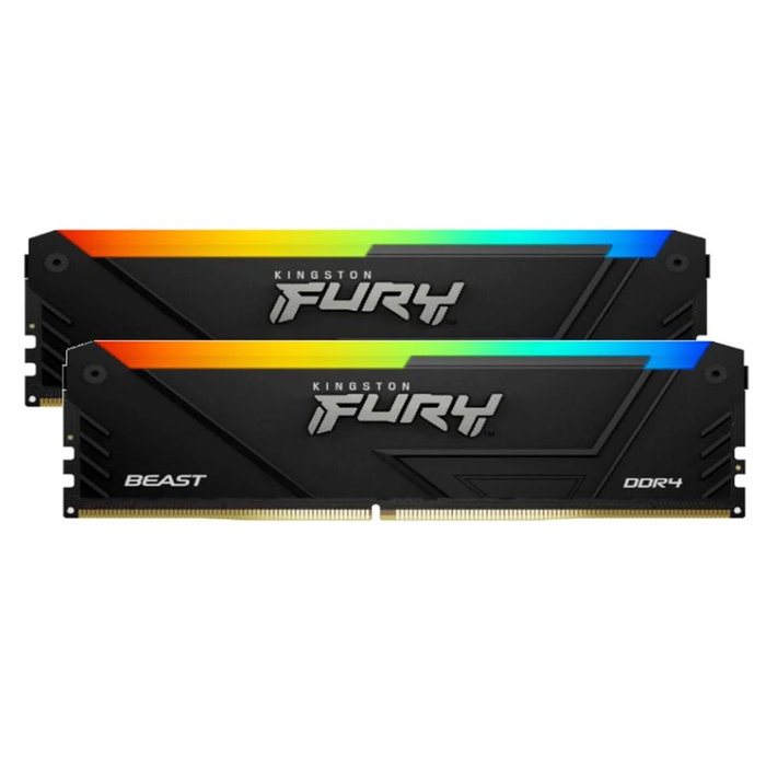 Kingston FURY Beast RGB 32 GB (2x16 GB) DDR4 3200 MT/s CL16 DIMM