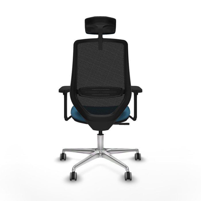 PIQUERAS Y CRESPO Silla de oficina Mardos con Mecanismo Sincro, Verde petróleo y Negro PIQUERAS Y CRESPO Silla de oficina Mardos con Mecanismo Sincro, Verde petróleo y Negro