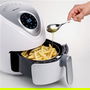 Ariete Freidora de Aire 4616/03 Blanca con Pantalla LCD Táctil, Cocina Saludable con Menos Grasa
