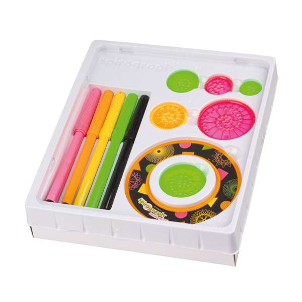 World Brands Spirograph Neon - Kit de Dibujo y Diseño para niños +8 años World Brands Spirograph Neon - Kit de Dibujo y Diseño para niños +8 años
